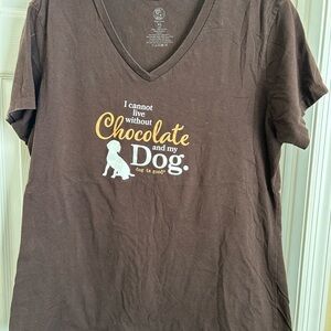 Women’s Dog tshirt Sz XL